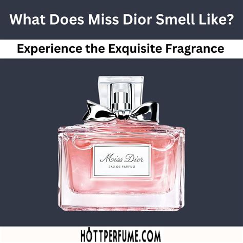 how does miss dior smell like